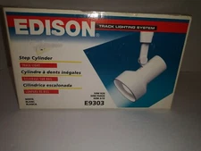 Edison Step Cylinder Track Lighting System (Bulb Not Included)  fluorescent