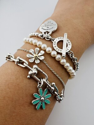 Return To Tiffany Love Bug Daisy Bracelet | eBay