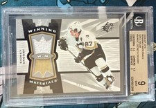 2006-07 SPx - Winning Materials Sidney Crosby #WM-SC Spectrum /99 (MEM)