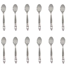 Towle Stockholm 18/10 Stainless Steel Teaspoon (Set of Twelve)