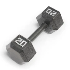 Cast Iron Hex Dumbbells Collection - Available size from 3-lb to 100-lb, SOLD