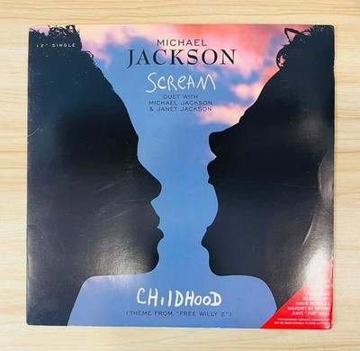 Michael Jackson, Janet Jackson / Scream / Childhood 1995 US Vinyl Epic 4978001