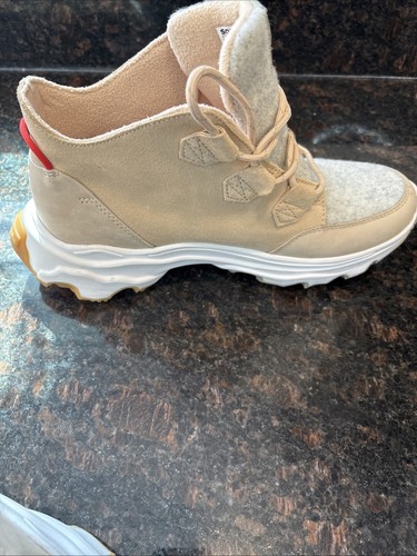 Sorel Kinetic Breakthru Caribou Waterproof Boots Shoes NL4903-260 Womens 11 New - Picture 9 of 14