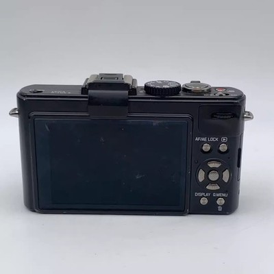 外観美品 Leica D-LUX 5 コンパクトデジタルカメラ ブラック Leica D-LUX 5 Digital Camera 10.1MP 3.8x Optical Zoom Built-in