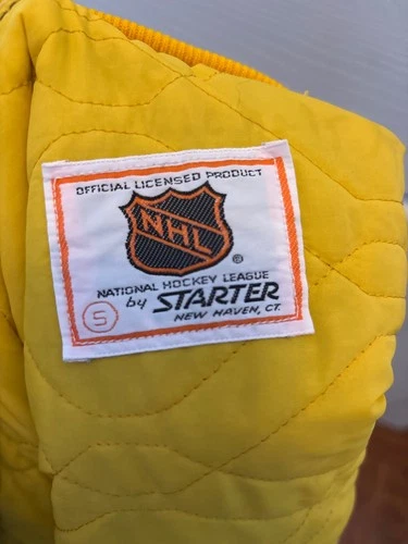 Vintage Pittsburgh Penguins Starter Bomber jacket 80s-great condition! image 4
