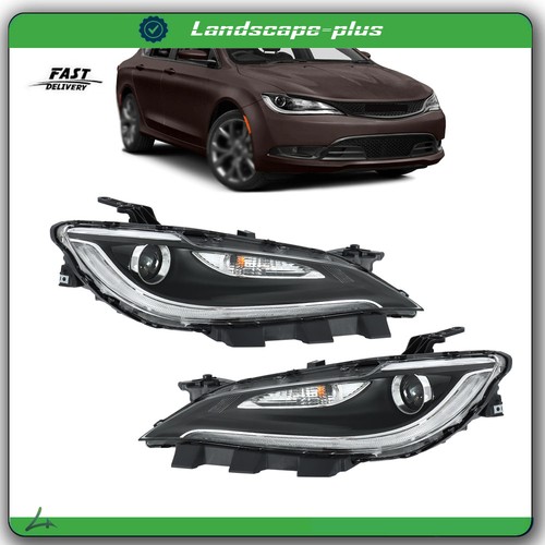 Passengerdriver Side For Chrysler 200 2015 2016 17 Halogen Headlight W 