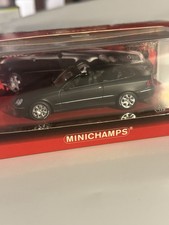 1/43 Diecast Minichamps 2002 Mercedes-Benz CLK Cabriolet Fulda Matte black