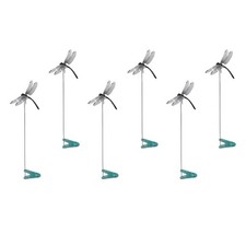 6 Pack Dragonfly Hat Clip-Artificial Realistic Dragonfly Clip-Fly Deterrent, ...