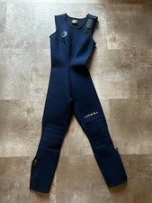 Vintage O'Neill Sleeveless Wetsuita WMS 12 Black Made in USA Style Surf