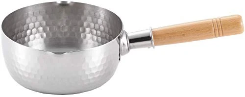 Yoshikawa Stainless Steel Yukihira Pot One Hand Pot 16cm 1.3L YH6751