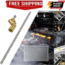 39'' Car Radiator Cleaning Wand 25° Fan Nozzle Car Truck Power Washer Wand Ra...