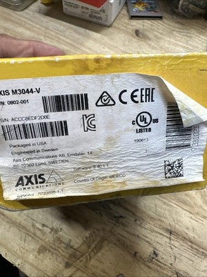 Axis M3044-V 720p Network Mini Dome Camera | 0802-001 | NEW OPEN BOX