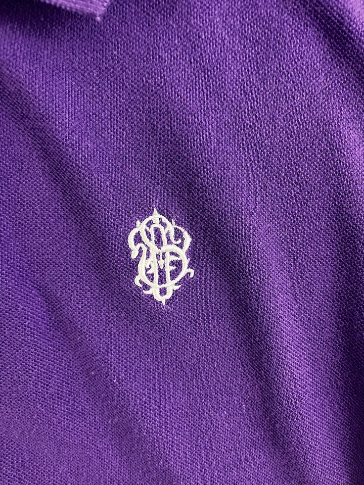 Camisa Polo Southpole Para Hombre Mediana Púrpura Bordada Logo Manga Corta Informal Foto 3 de 4