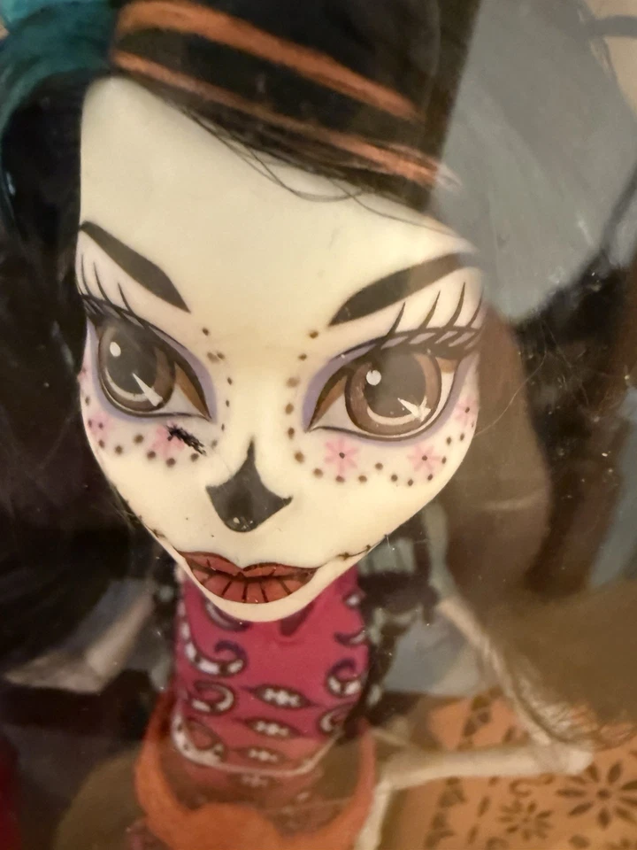 Monster High- Skelita Calaveras Art Class- RARE 2013 New In Box BDF14 - Image 3 of 4