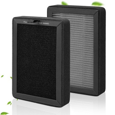 2er Pack LV-H128 Ersatzfilter für Levoit Luftreiniger, 17 x 12 x 3 cm 