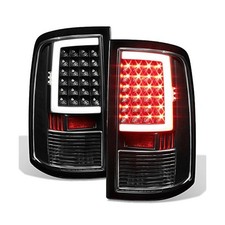AKKON - For 2009-2018 Dodge Ram 1500 10-18 2500/3500 Black LED Tube Tail Ligh...