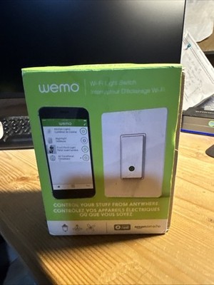 Belkin F7C030FC Wemo Smart Light Switch - White
