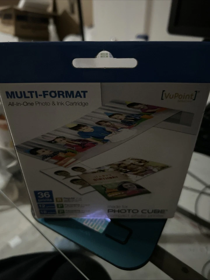VuPoint Multiformato Todo en Uno Cartucho de Fotos y Tinta Foto Cubo [Nuevo] Foto 3 de 4