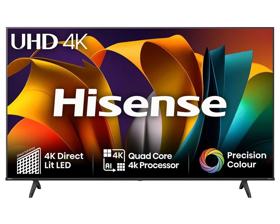 Hisense 50A6NTUK A6N 50" 4K UHD HDR Smart TV - Image 2 of 4