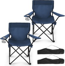 Paquete de 2 sillas de camping