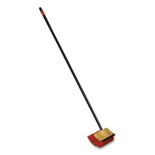 O-Cedar Commercial CB066155 54 in. Handle Floor Scrub Brush - Red/BK (6/CT) New