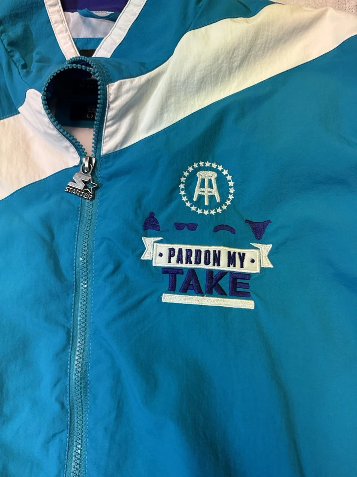 Traje de chándal Starter para hombre L grande taburete de bar perdón por mi toma 2 piezas estilo OG Foto 4 de 4