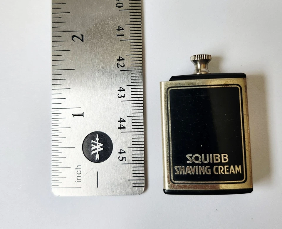 Crema de Afeitar Squibb De Colección Años 30 De Colección Partido Permanente Striker Chicago Feria Mundial Foto 4 de 4