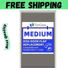 PAC11-11038 Medium Dog Door Flap Replacement Compatible with Petsafe Freedom Dog