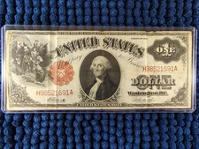 Series of 1917 - Large $1 US Legal Tender Note - Signed Speelman-White (Fr. 39)