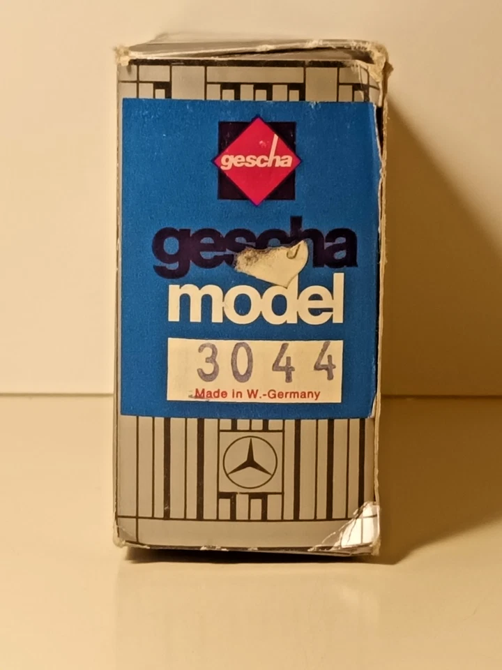 MERCEDES-BENZ Betonmischer 2224 B6x4 - Gescha #3044 con scatola -1/50 -anni '70 - Immagine 2 di 4