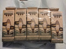 LED Candelabra Bulbs, 4.5 watt/40 watt Replacement B10 base 10 Pack, 2700K Color