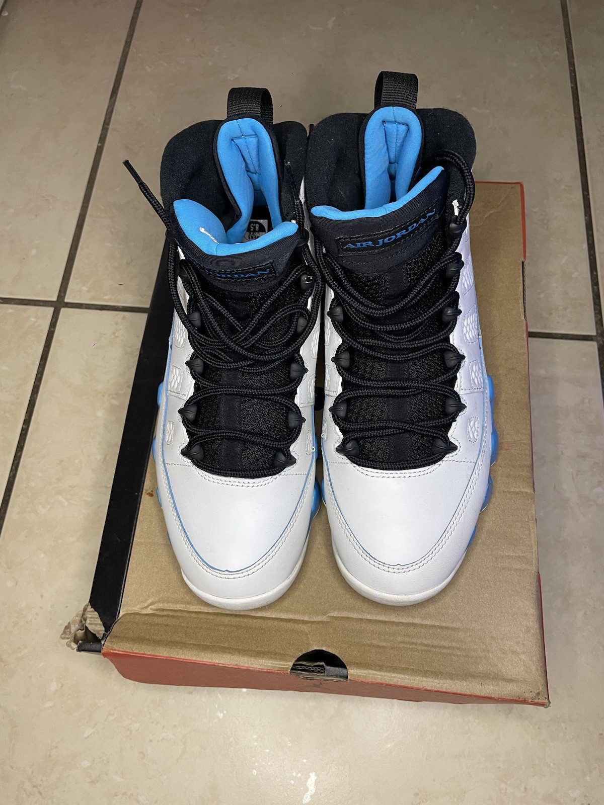 SAOLA Jordan 9 blu cipria