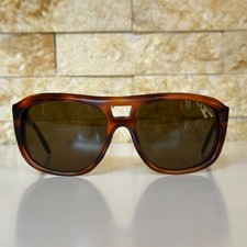 Vintage 1960s Persol Ratti 6294T Sunglasses Meflecto Tortoise Italy 56mm Rare