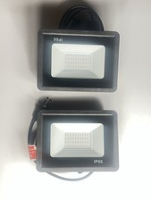 2 Pack 38W LED Black Light, Blacklight Flood Light for Glow Party IP66 Waterproo