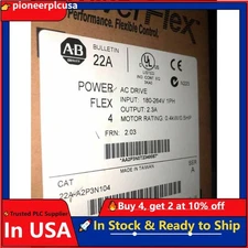 1PCS NEW Allen Bradley 22A-A2P3N104 Via DHL or Fedex 22AA2P3N104 US Free Tax