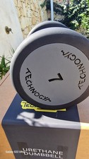 TECHNOGYM DUMBBELL KG 7 ( 1PZ ) NUOVO MAI USATO ANCORA IN IMBALLO ORIGINALE 