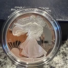 1994-P American Silver Eagle PROOF 1 Oz Silver  Box & COA Mirror  011818