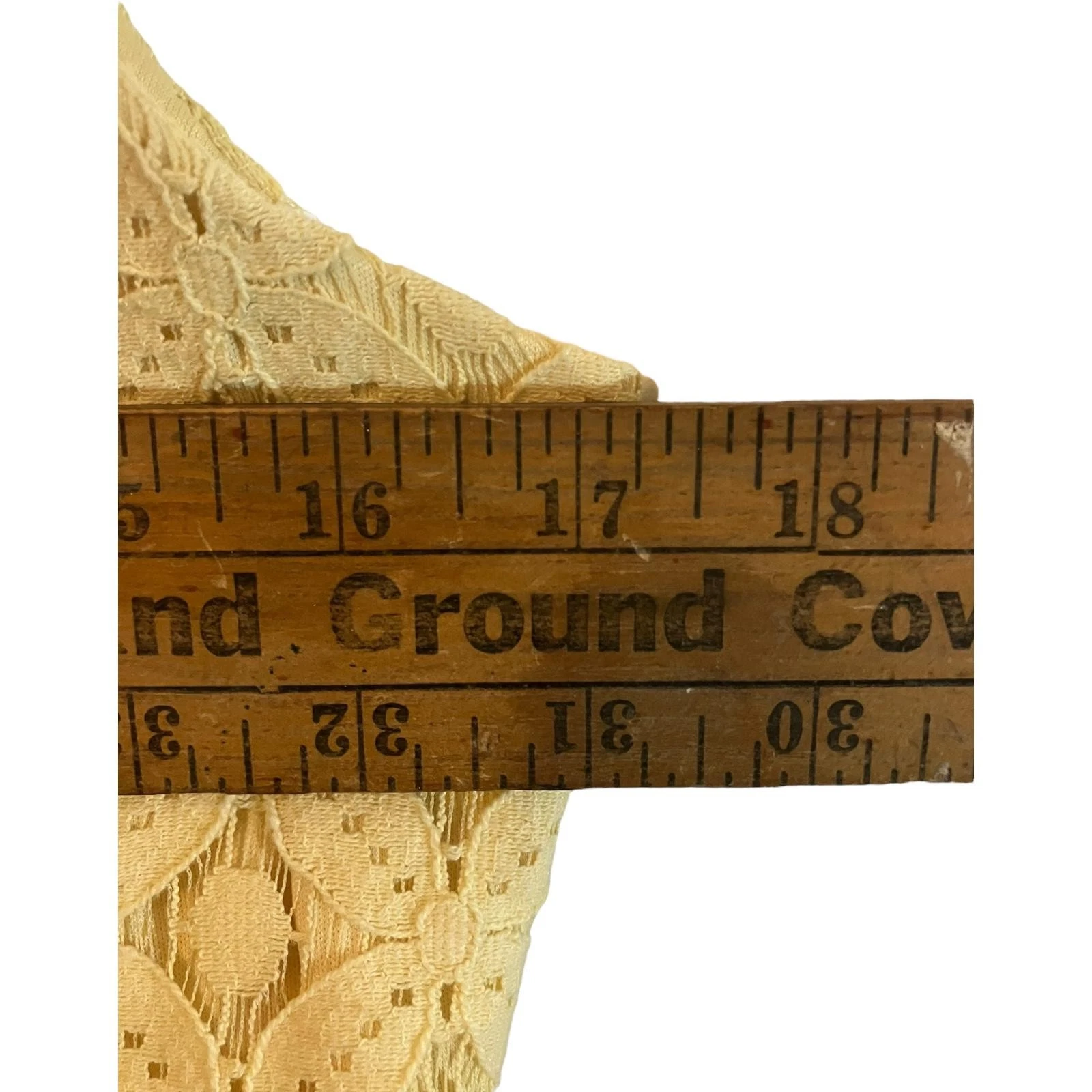 Abito donna Alyx taglia 12 giallo pizzo denim senza maniche cerniera posteriore buco della serratura