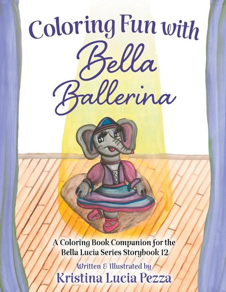 Coloring Fun With Bella Ballerina Kristina Lucia Pezza Taschenbuch Englisch 2023-image