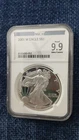 2001 W 1oz Silver Proof 9.9 Ultra Cameo American Eagle