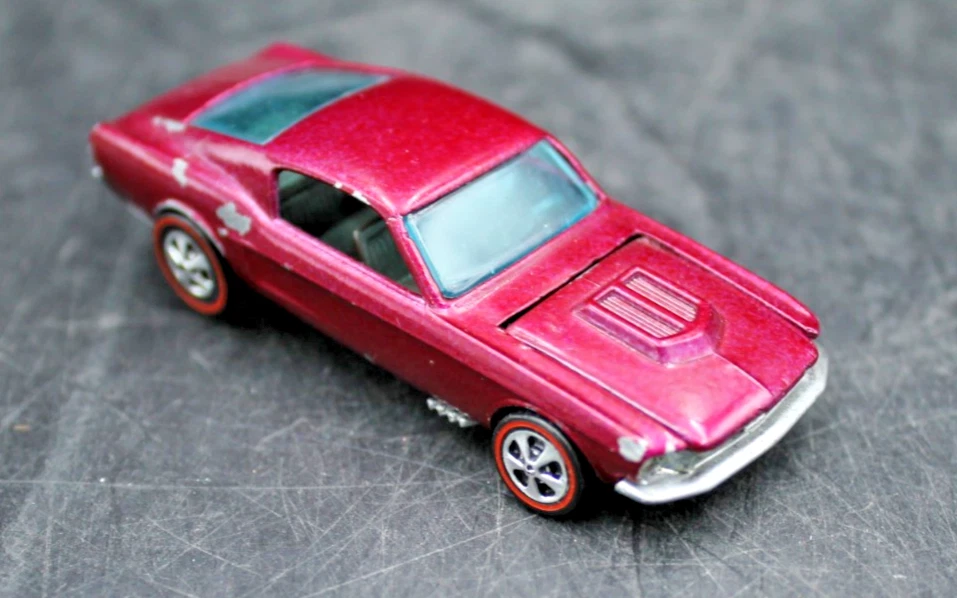 Hot Wheels Pink 1967 Year of Manufacture Vintage Manufacture