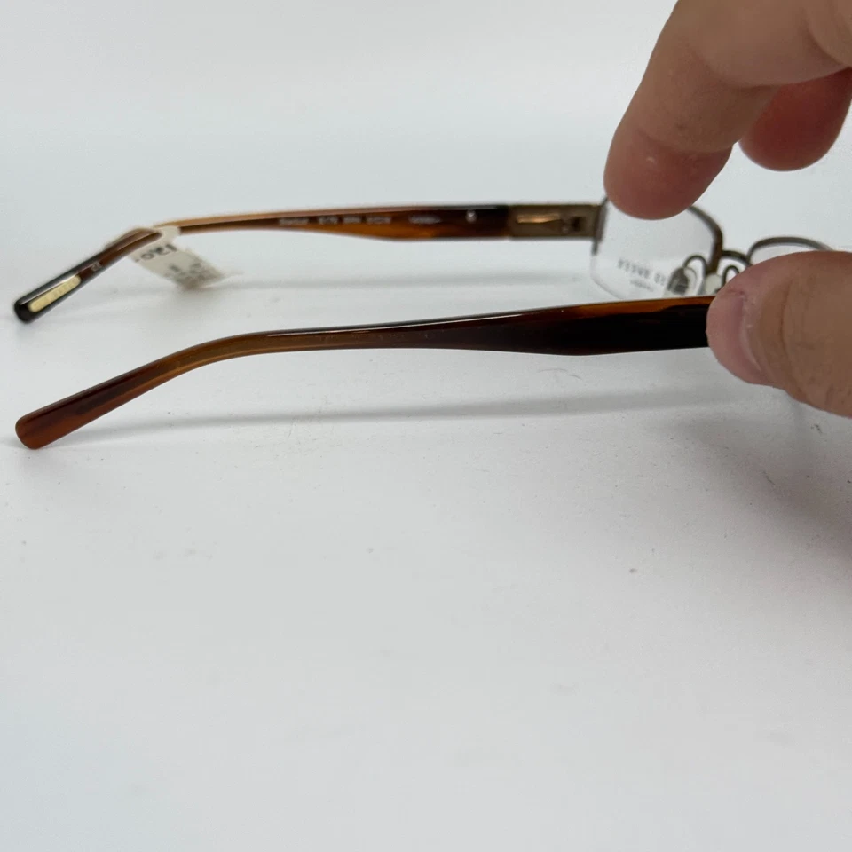 Marco de gafas TED BAKER “STARDUST” solo B178 EBOHalf sin montura 51-18-140 19543 Foto 4 de 4