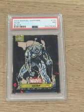 2024 Topps Chrome Marvel Husk Black Wave /10 PSA 9