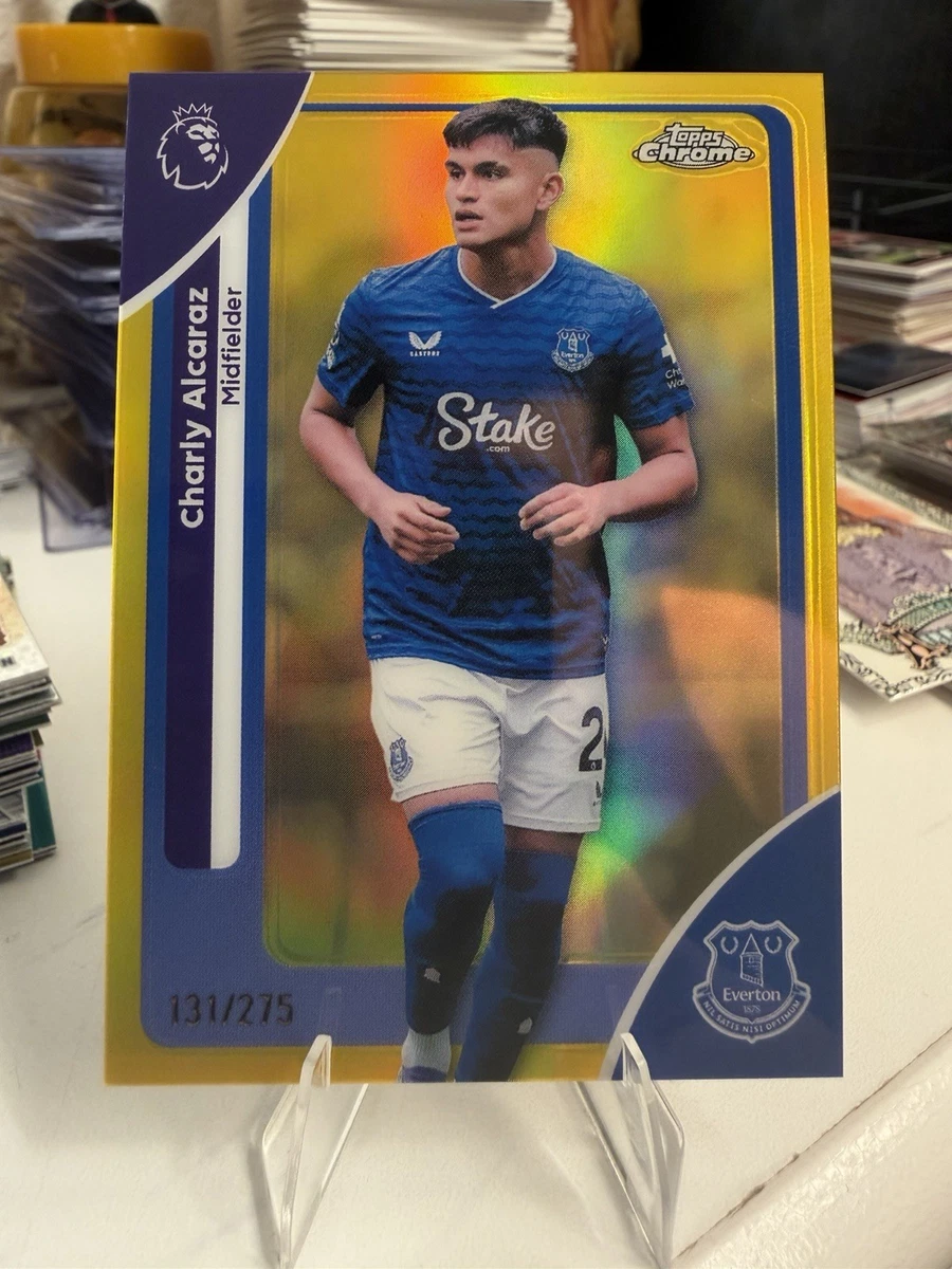 エバートン　ネビル Everton Soccer Original Serial Numbered Sports Trading Cards
