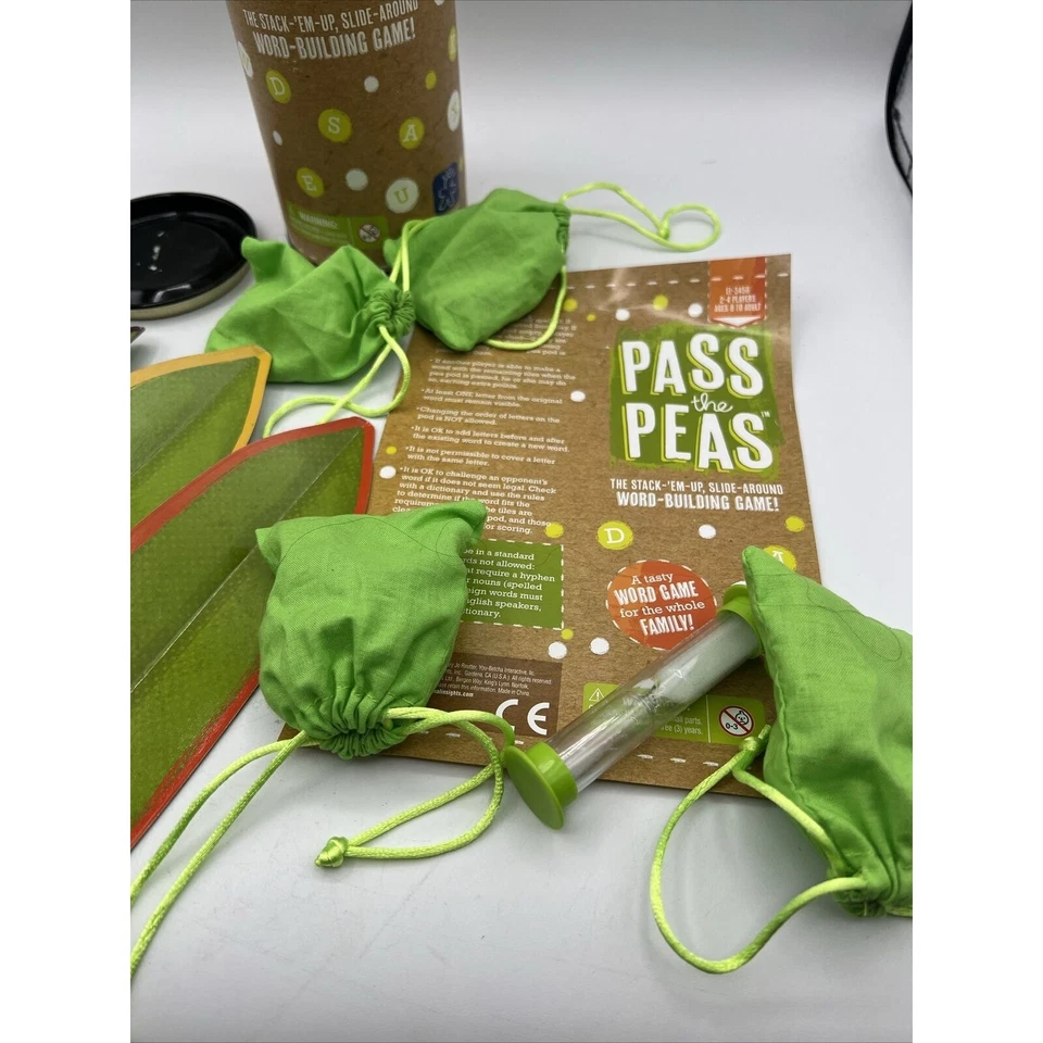Educational Insights Pass the Peas Word-Building Game! Ages 8+ | 2-4 players - Image 3 of 4