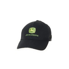 John Deere, Baseball-Mütze, Größe: ONE SIZE, Baumwolle, Schwarz #KD3