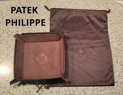 ''PATEK PHILIPPE'' seltenes Ledertablett Neuheit selten AS27