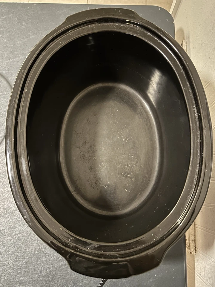 Olla de cocción lenta All-Clad de 6,5 cuartos modelo #AC-65EB con inserto de cerámica y tapa Foto 4 de 4