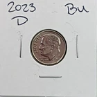 2023-D Roosevelt Dime BU (Brilliant Uncirculated) Denver Mint
