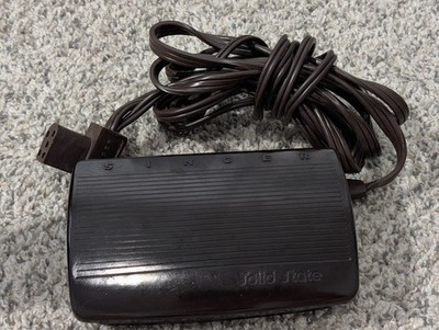 Singer Solid State Sewing Motor Controlleer CR 508 604280-001 Foot Pedal Brown